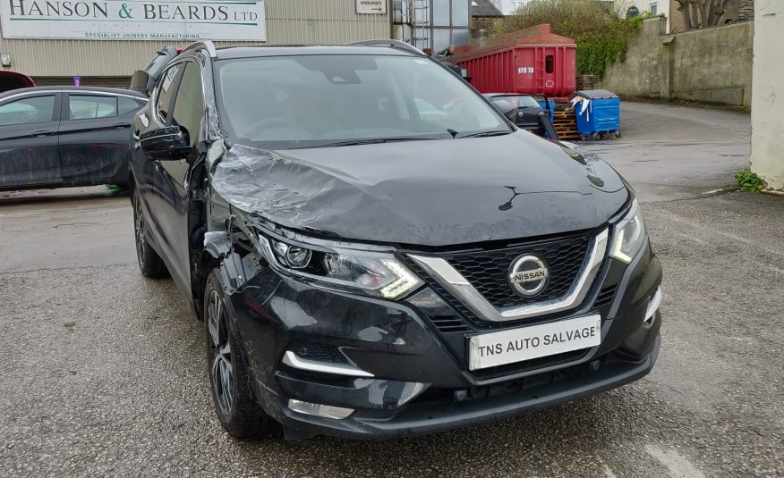 2018 NISSAN QASHQAI N-CONNECTA 1.5 DCI CAT S DAMAGED SALVAGE