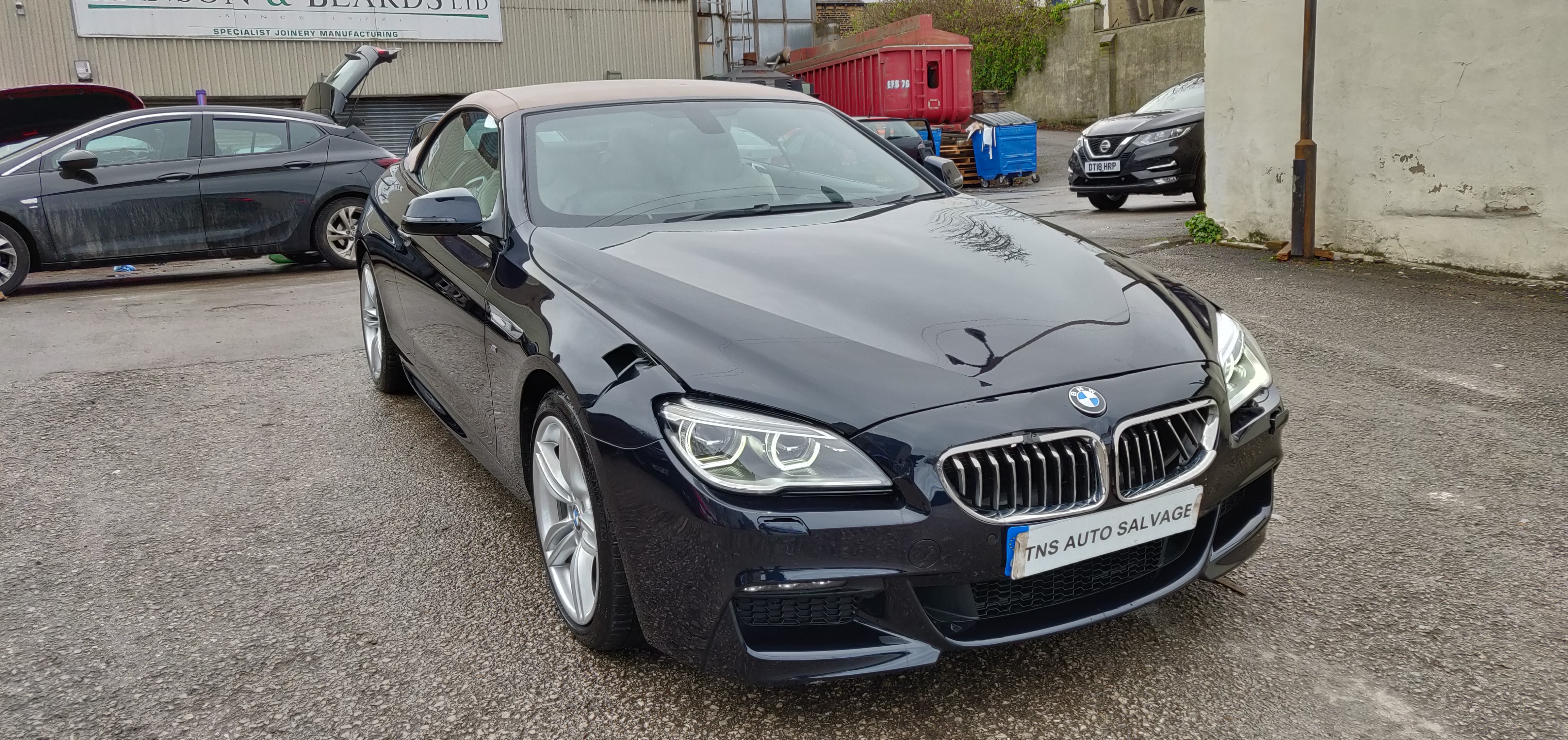 2017 67 BMW 6 SERIES 640D 3.0 M SPORT AUTO UNRECORDED DAMAGED SALVAGE