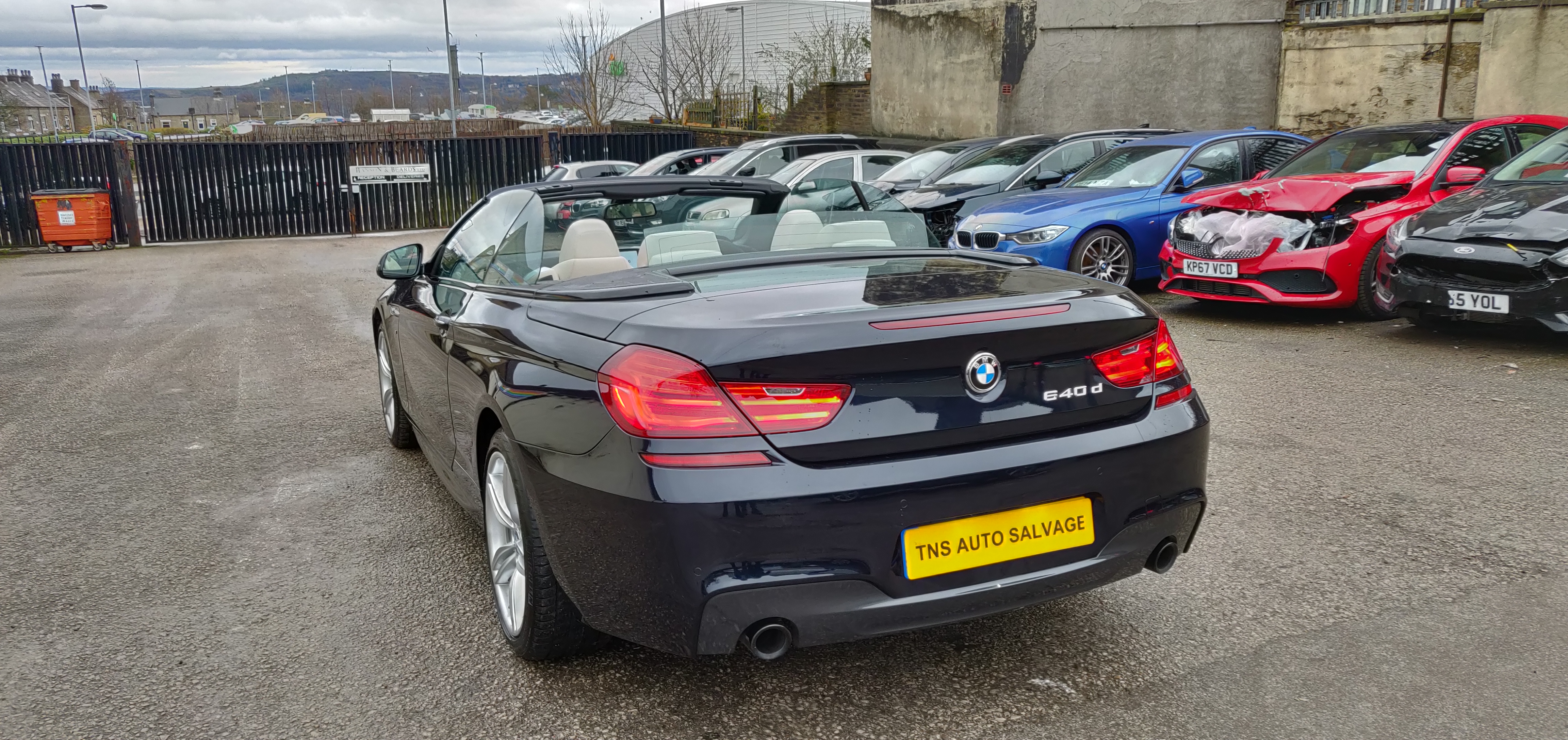 2017 67 BMW 6 SERIES 640D 3.0 M SPORT AUTO UNRECORDED DAMAGED SALVAGE