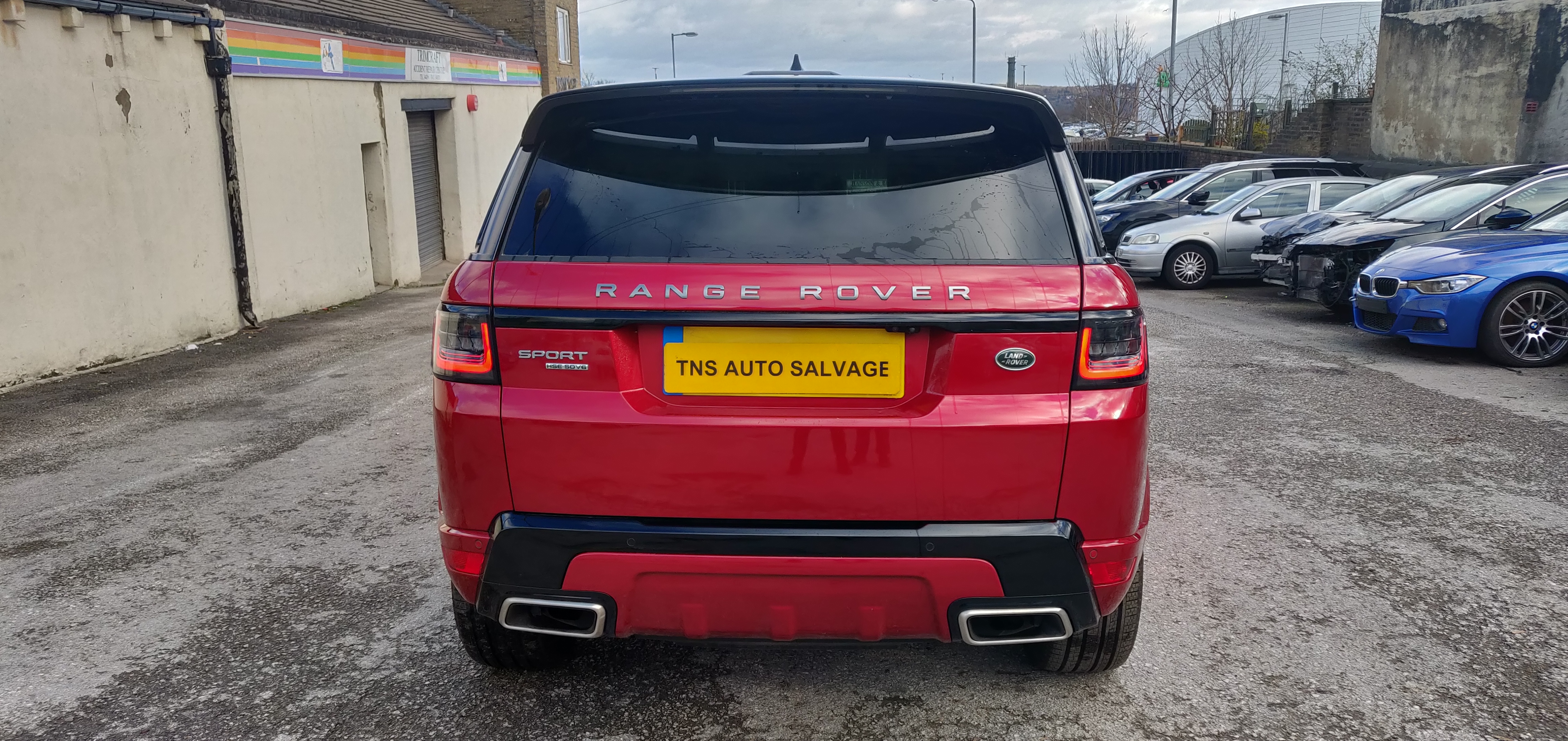 2018 LAND ROVER RANGE ROVER SPORT 3.0 V6 HSE DYNAMIC UNRECORED SALVAGE