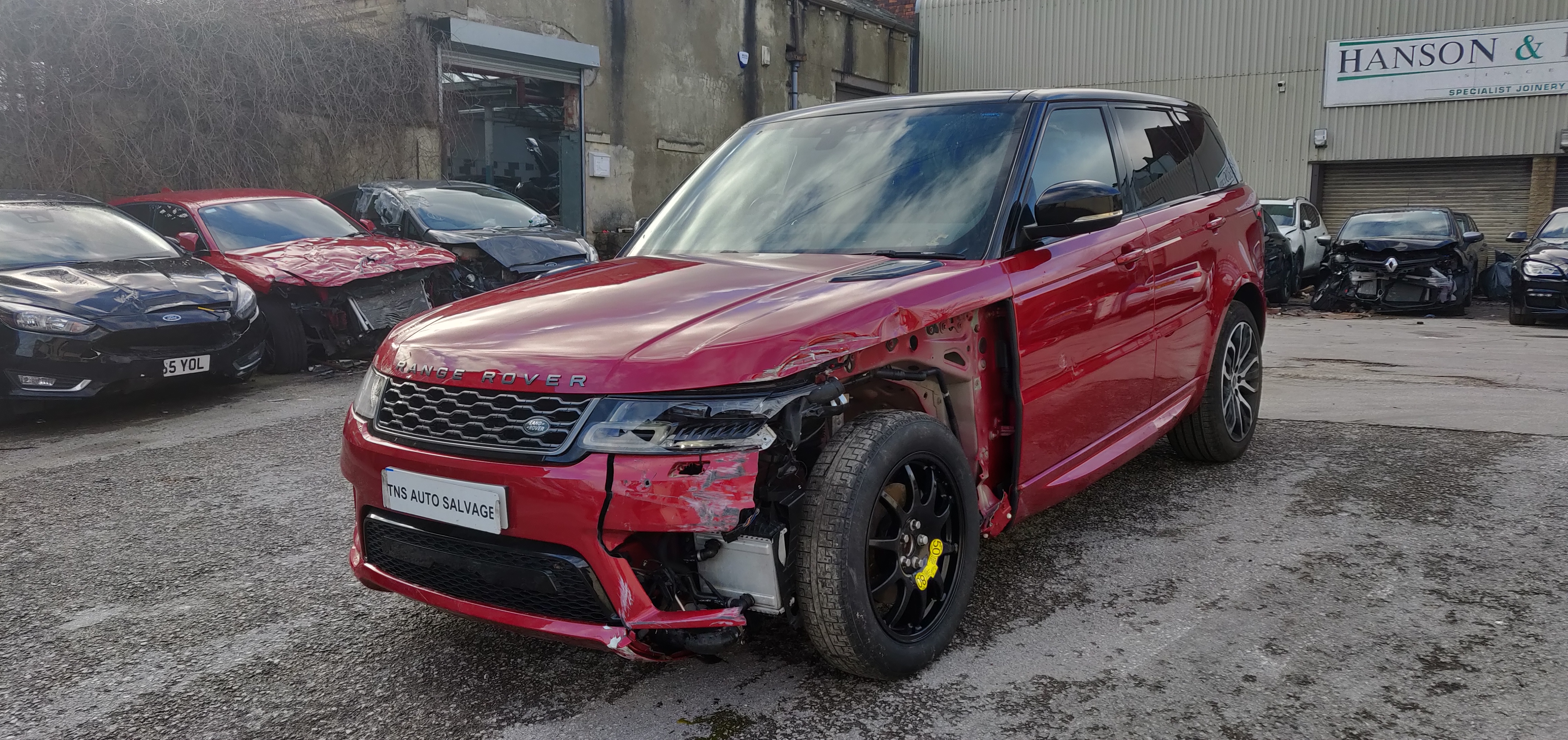 2018 LAND ROVER RANGE ROVER SPORT 3.0 V6 HSE DYNAMIC UNRECORED SALVAGE