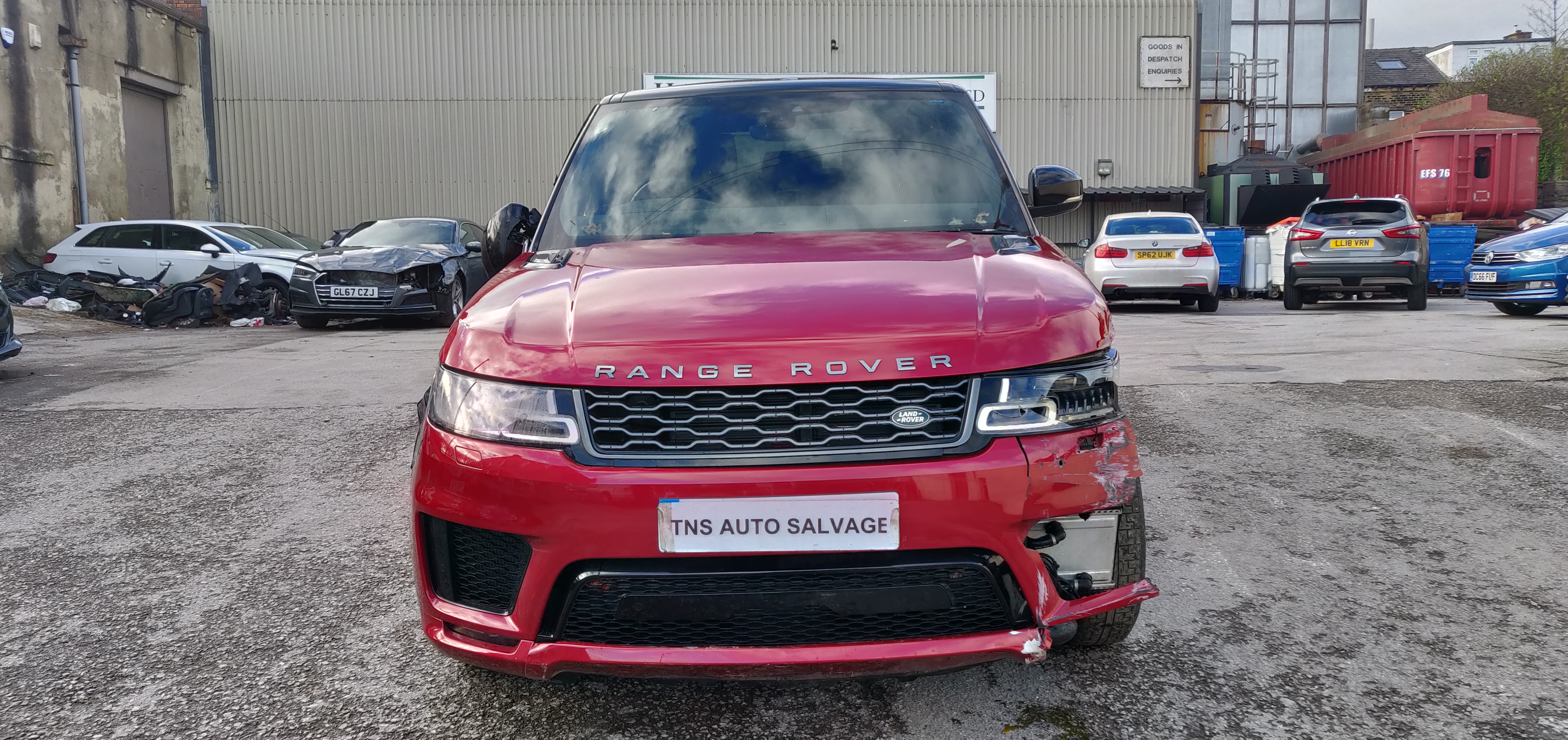 2018 LAND ROVER RANGE ROVER SPORT 3.0 V6 HSE DYNAMIC UNRECORED SALVAGE