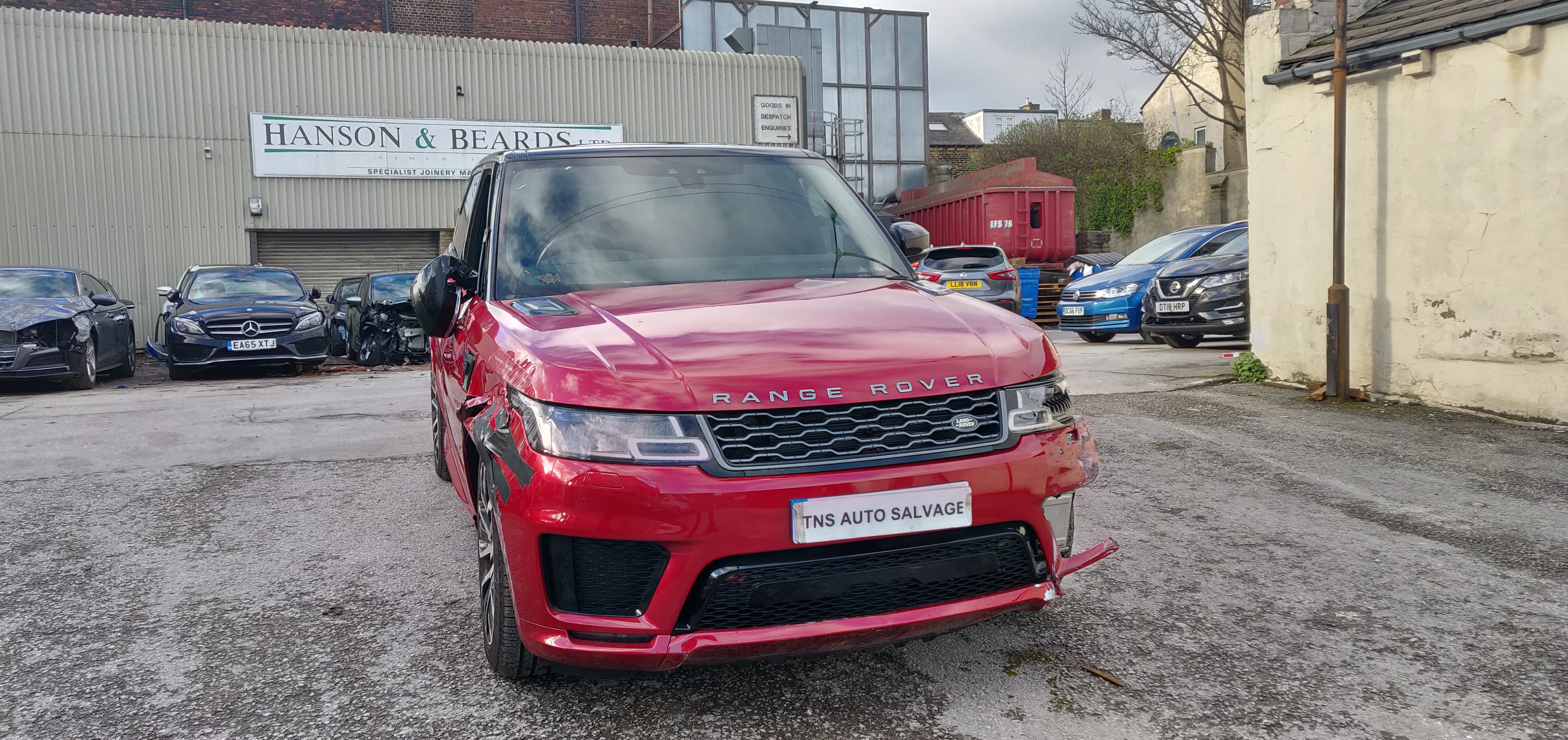 2018 LAND ROVER RANGE ROVER SPORT 3.0 V6 HSE DYNAMIC UNRECORED SALVAGE