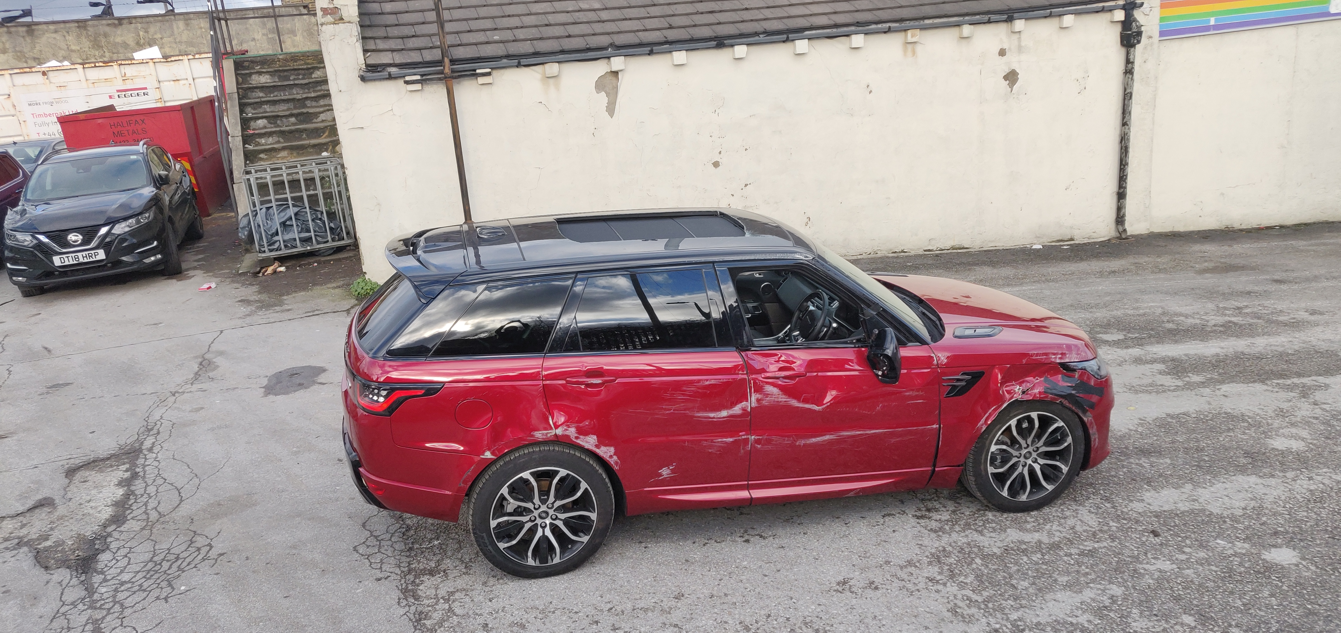 2018 LAND ROVER RANGE ROVER SPORT 3.0 V6 HSE DYNAMIC UNRECORED SALVAGE