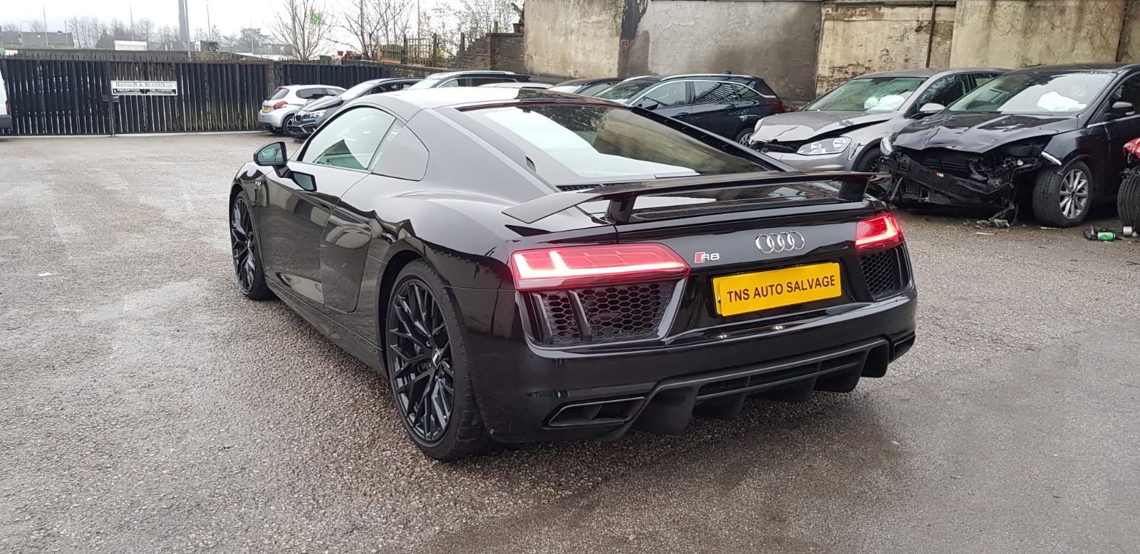 2017 AUDI R8 V10 PLUS COUPE 5.2 FSI QUATTRO UNRECORDED DAMAGED SALVAGE