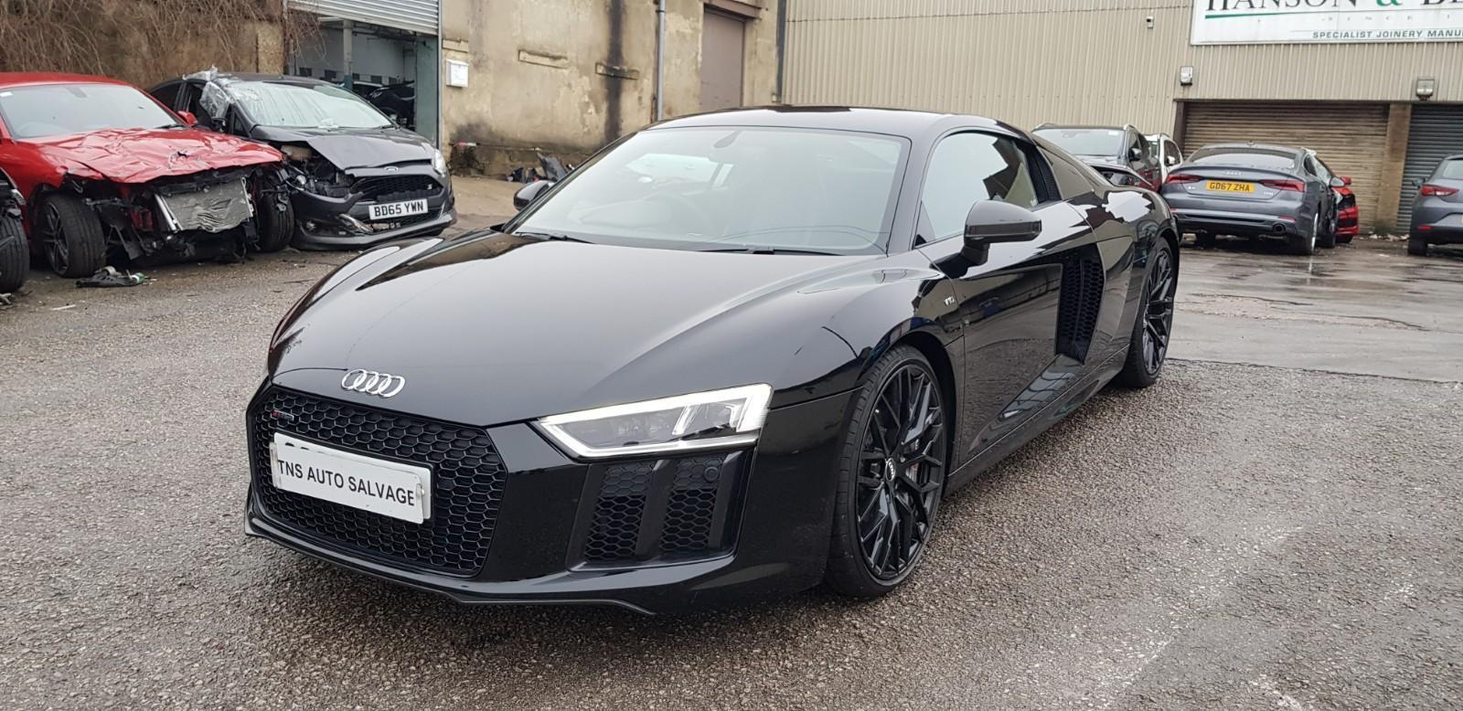 2017 AUDI R8 V10 PLUS COUPE 5.2 FSI QUATTRO UNRECORDED DAMAGED SALVAGE