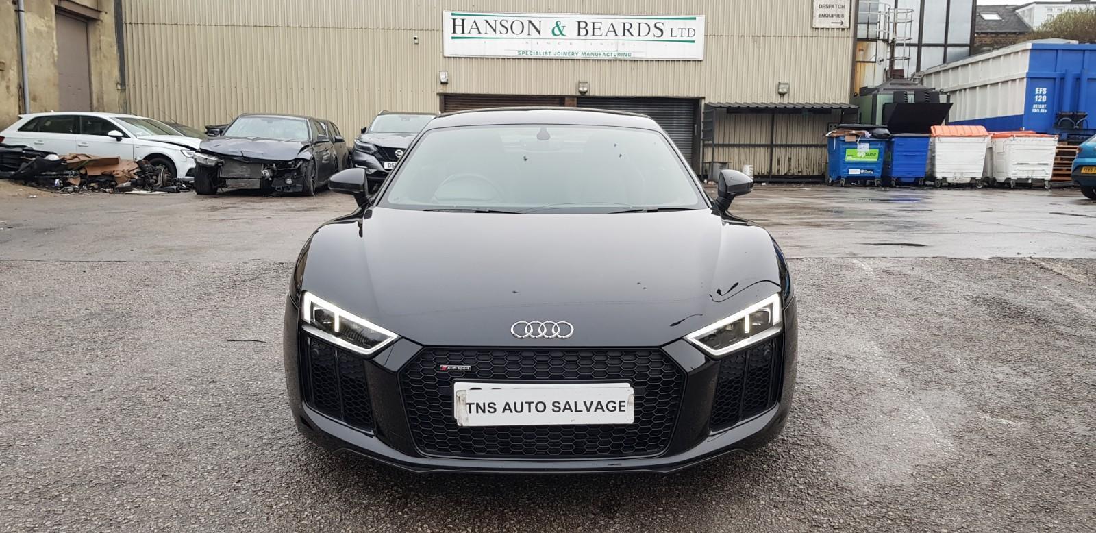2017 AUDI R8 V10 PLUS COUPE 5.2 FSI QUATTRO UNRECORDED DAMAGED SALVAGE