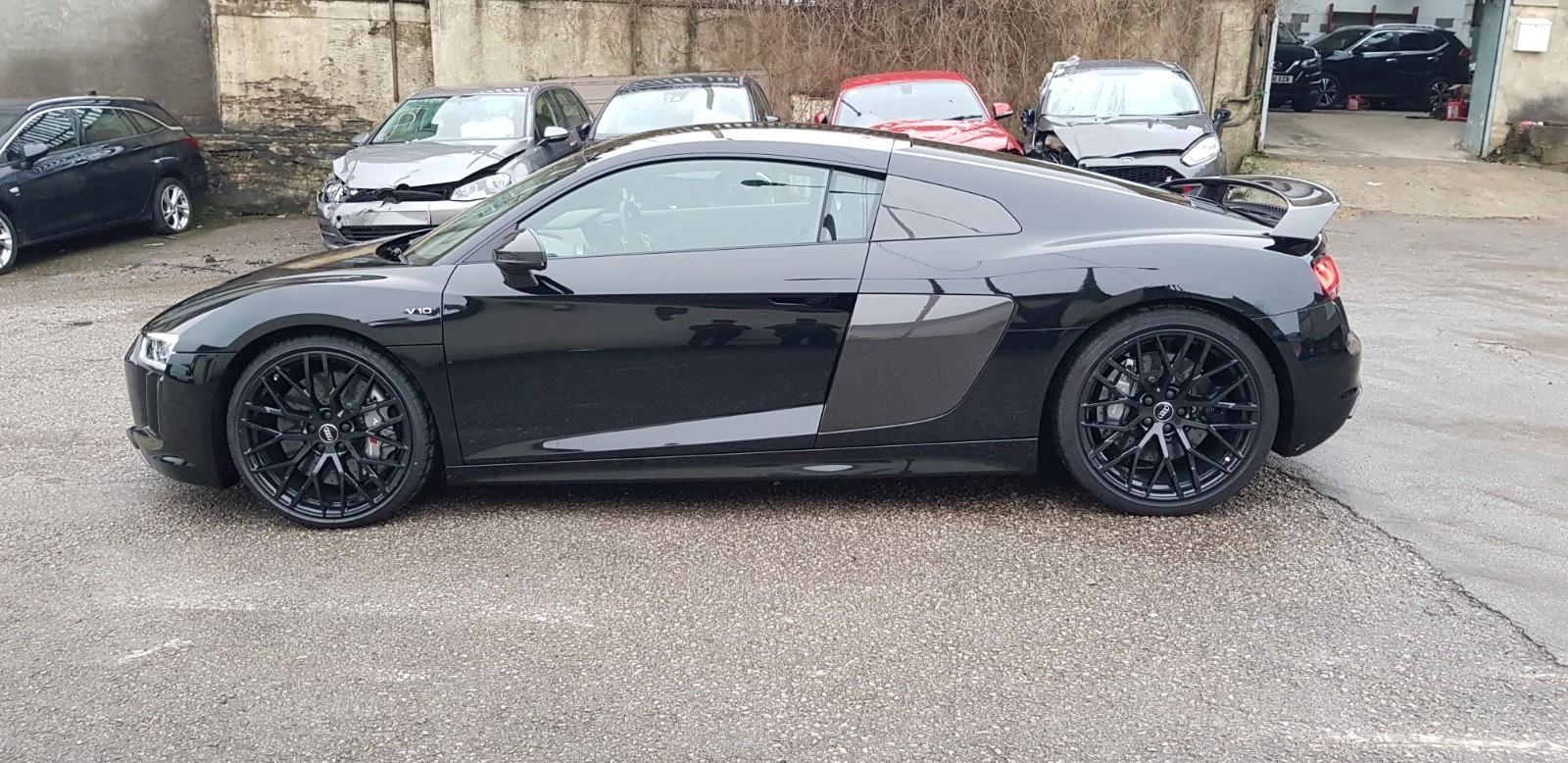 2017 AUDI R8 V10 PLUS COUPE 5.2 FSI QUATTRO UNRECORDED DAMAGED SALVAGE