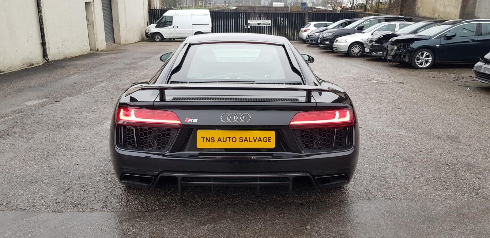 2017 AUDI R8 V10 PLUS COUPE 5.2 FSI QUATTRO UNRECORDED DAMAGED SALVAGE