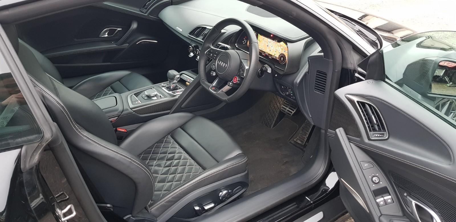 2017 AUDI R8 V10 PLUS COUPE 5.2 FSI QUATTRO UNRECORDED DAMAGED SALVAGE