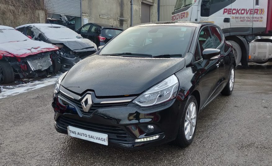 2018 18 RENAULT CLIO 1.2 TCe DYNAMIQUE NAV UNRECORDED DAMAGED SALVAGE