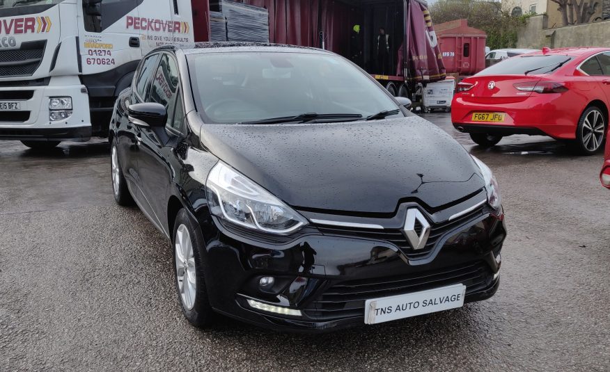 2018 18 RENAULT CLIO 1.2 TCe DYNAMIQUE NAV UNRECORDED DAMAGED SALVAGE