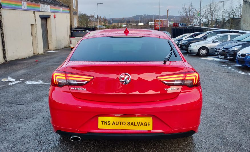 2017 67 VAUXHALL INSIGNIA 2.0 TD SRI VX-LINE NAV UNRECORDED DAMAGED SALVAGE