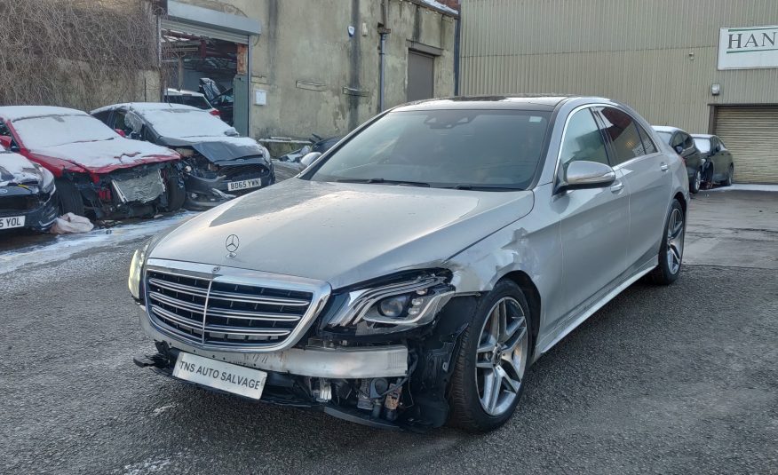 2018 MERCEDES-BENZ S CLASS S350D L AMG LINE EXEC UNRECORDED