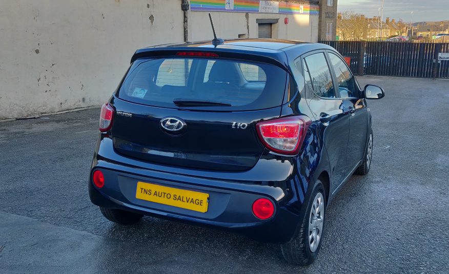 2016 16 HYUNDAI i10 1.2L SE UNRECORDED DAMAGED SALVAGE