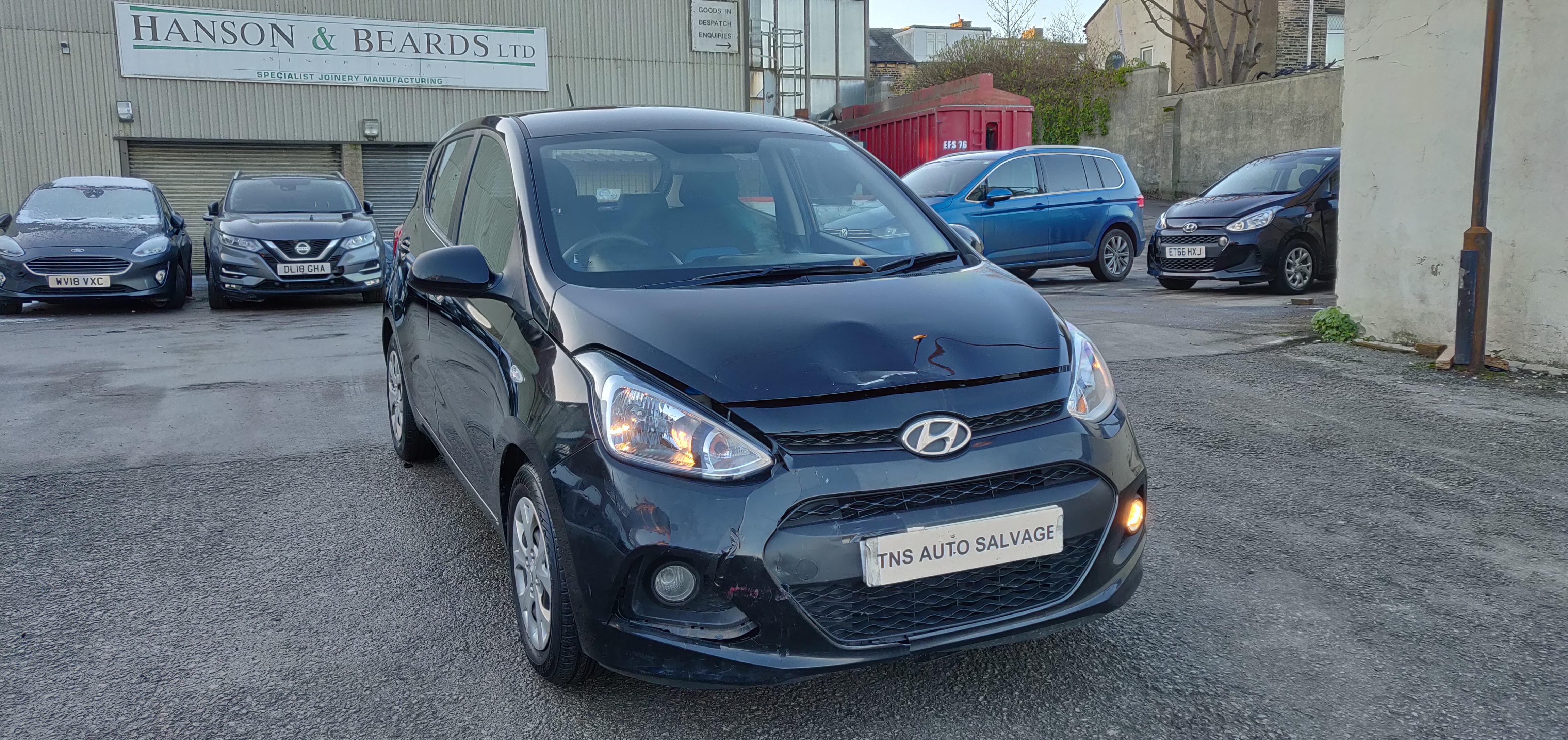2017 HYUNDAI i10 1.2L SE UNRECORDED DAMAGED SALVAGE