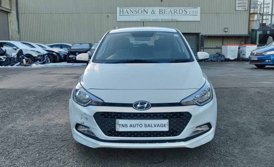 2018 18 HYUNDAI i20 1.2L S AIR MPI UNRECORDED DAMAGED SALVAGE