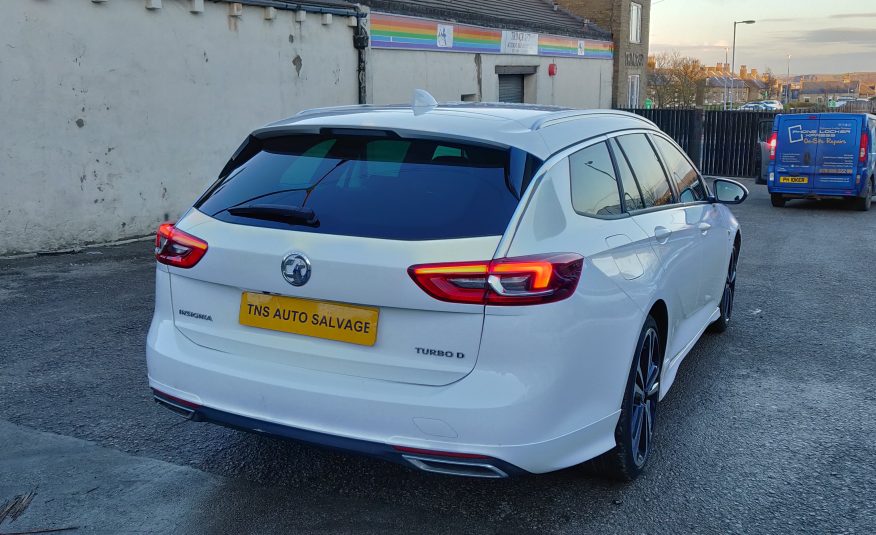 2018 18 VAUXHALL INSIGNIA 2.0D SRI VX-LINE NAV UNRECORDED SALVAGE