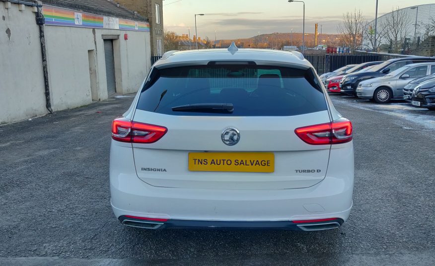 2018 18 VAUXHALL INSIGNIA 2.0D SRI VX-LINE NAV UNRECORDED SALVAGE