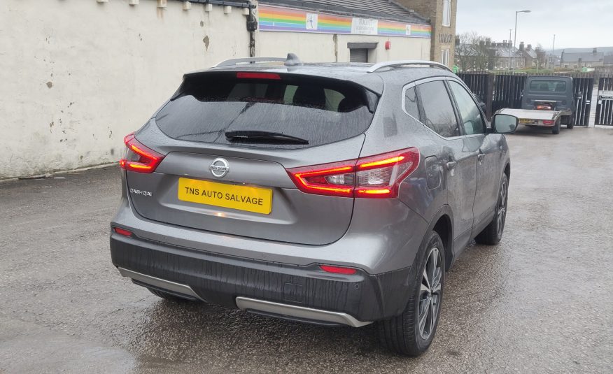 2018 18 NISSAN QASHQAI N-CONNECTA 1.5 DCI UNRECORDED DAMAGED SALVAGE