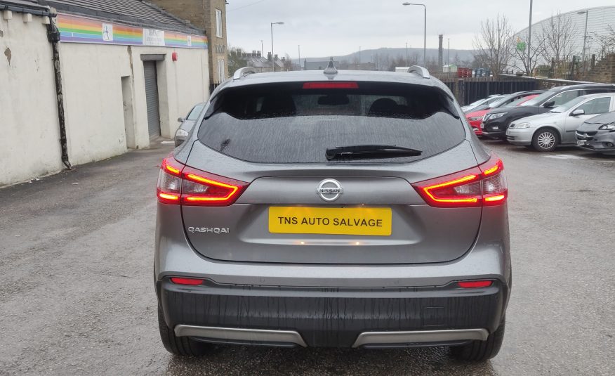 2018 18 NISSAN QASHQAI N-CONNECTA 1.5 DCI UNRECORDED DAMAGED SALVAGE