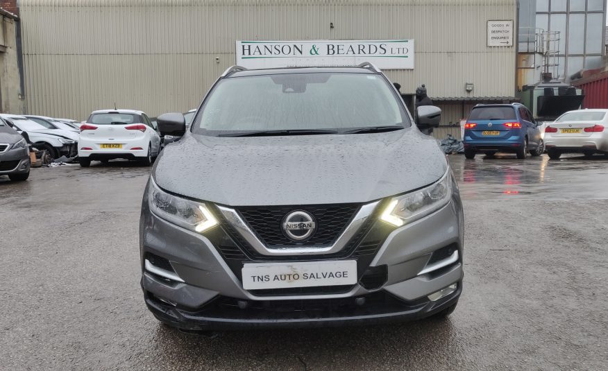 2018 18 NISSAN QASHQAI N-CONNECTA 1.5 DCI UNRECORDED DAMAGED SALVAGE