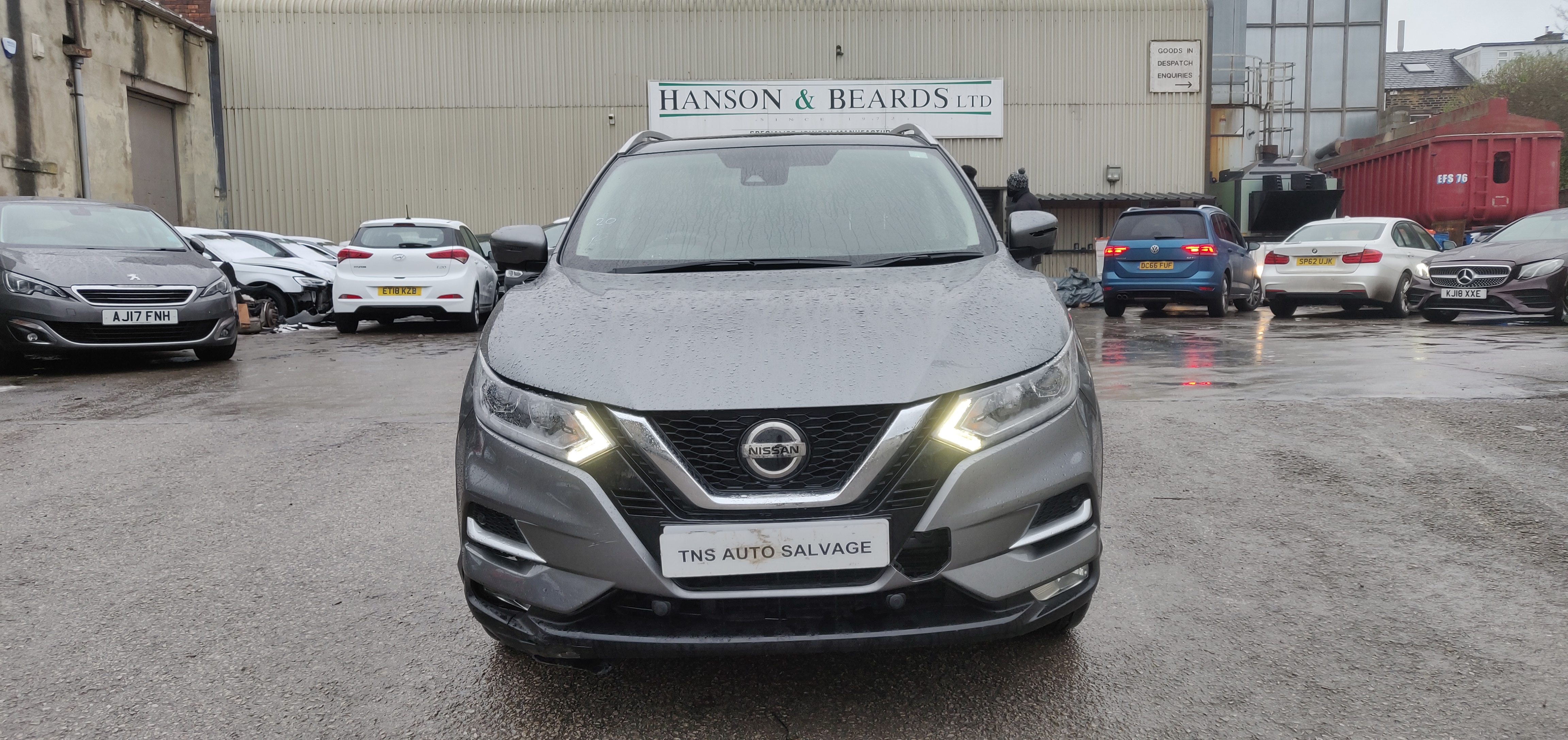 2018 18 NISSAN QASHQAI N-CONNECTA 1.5 DCI UNRECORDED DAMAGED SALVAGE