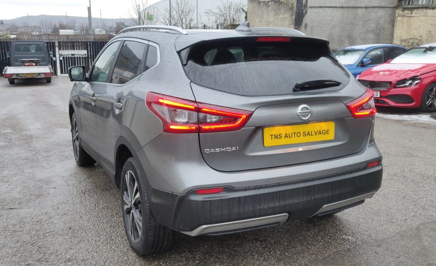 2018 18 NISSAN QASHQAI N-CONNECTA 1.5 DCI UNRECORDED DAMAGED SALVAGE