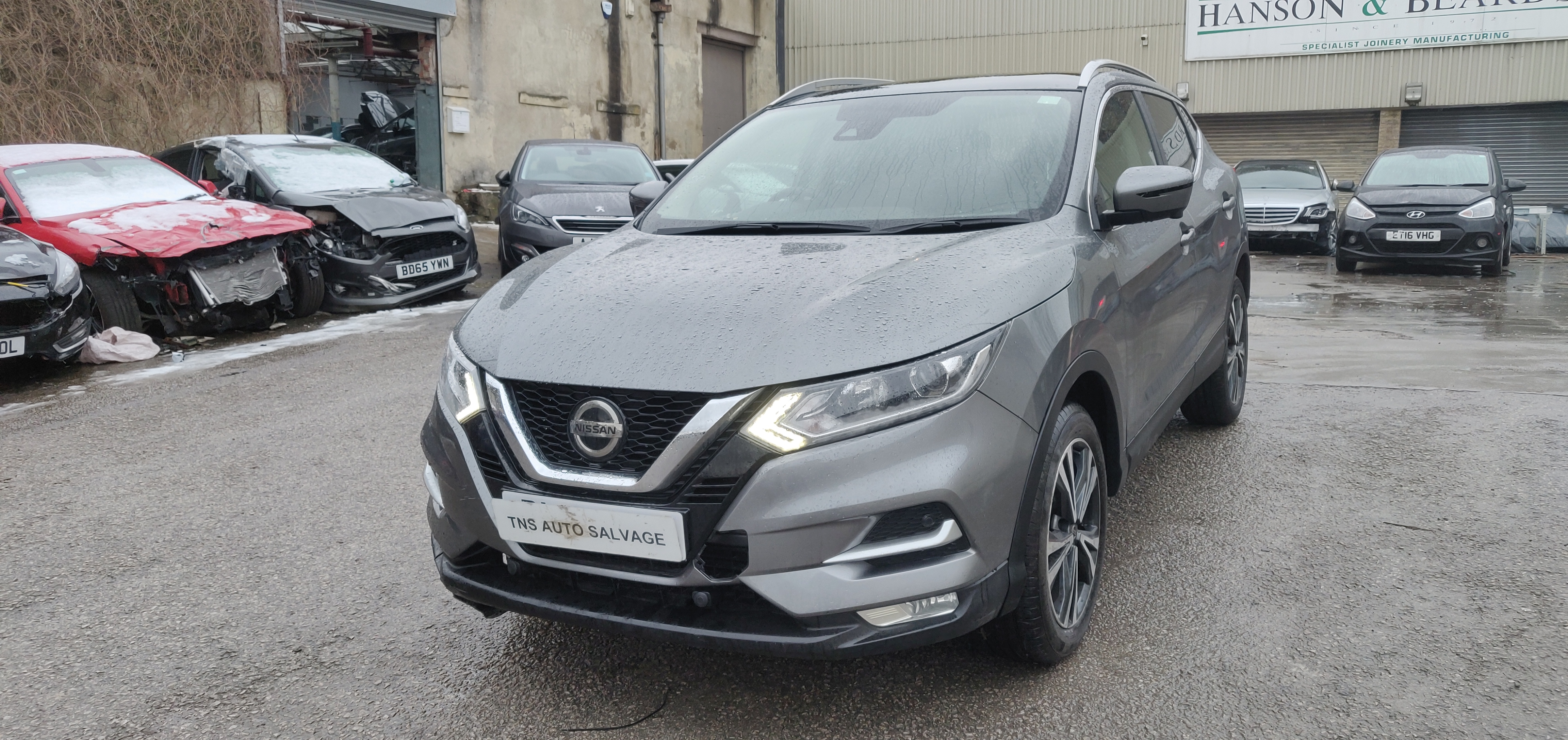 2018 18 NISSAN QASHQAI N-CONNECTA 1.5 DCI UNRECORDED DAMAGED SALVAGE
