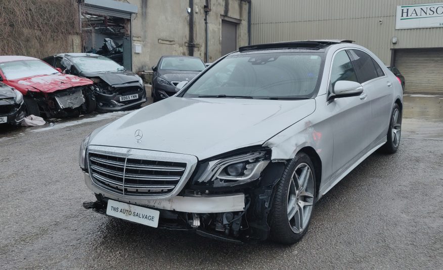 2018 MERCEDES-BENZ S CLASS S350D L AMG LINE EXEC UNRECORDED