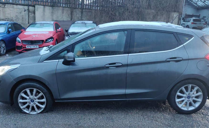 2018 18 FORD FIESTA TITANIUM 1.0L TURBO CAT S DAMAGED SALVAGE