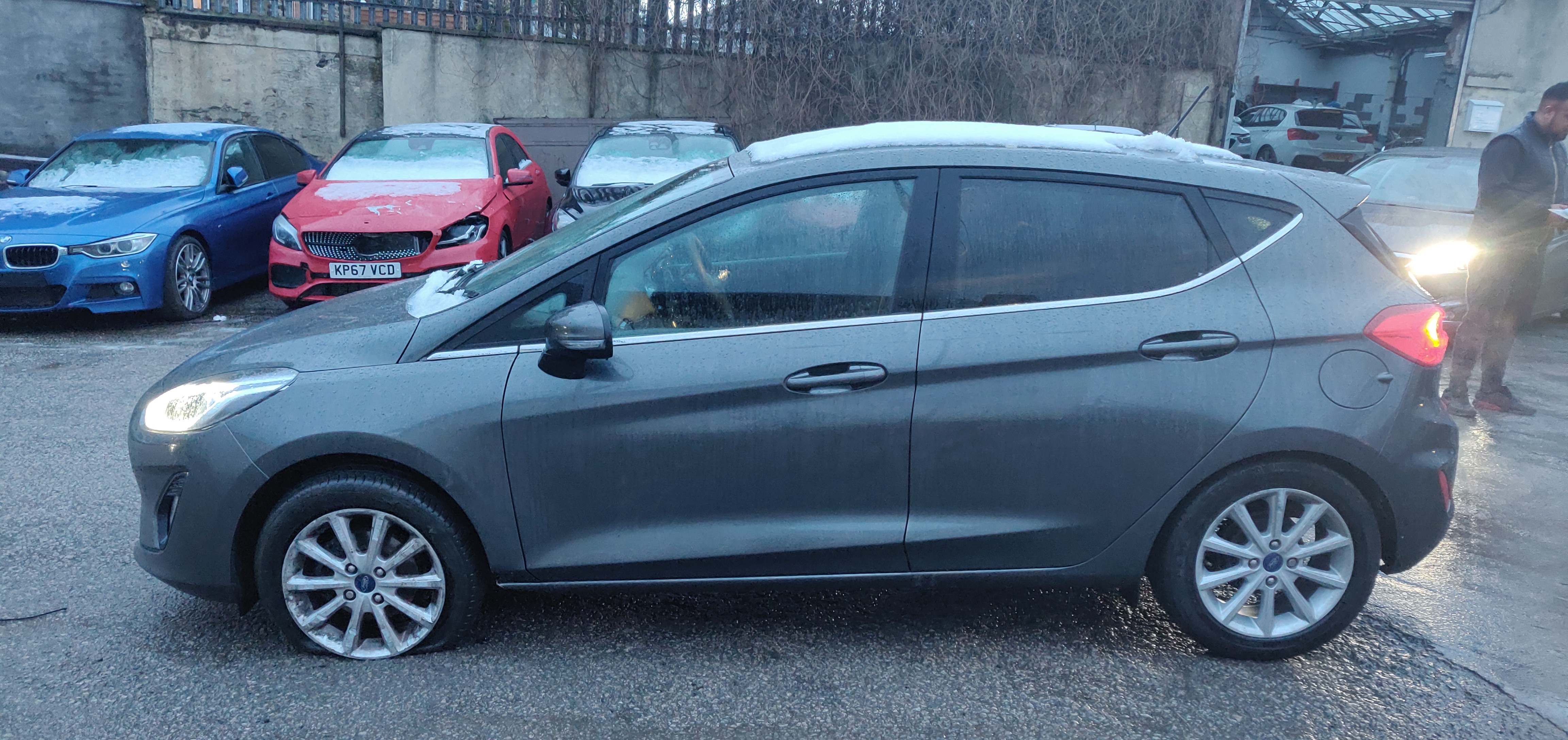 2018 18 FORD FIESTA TITANIUM 1.0L TURBO CAT S DAMAGED SALVAGE