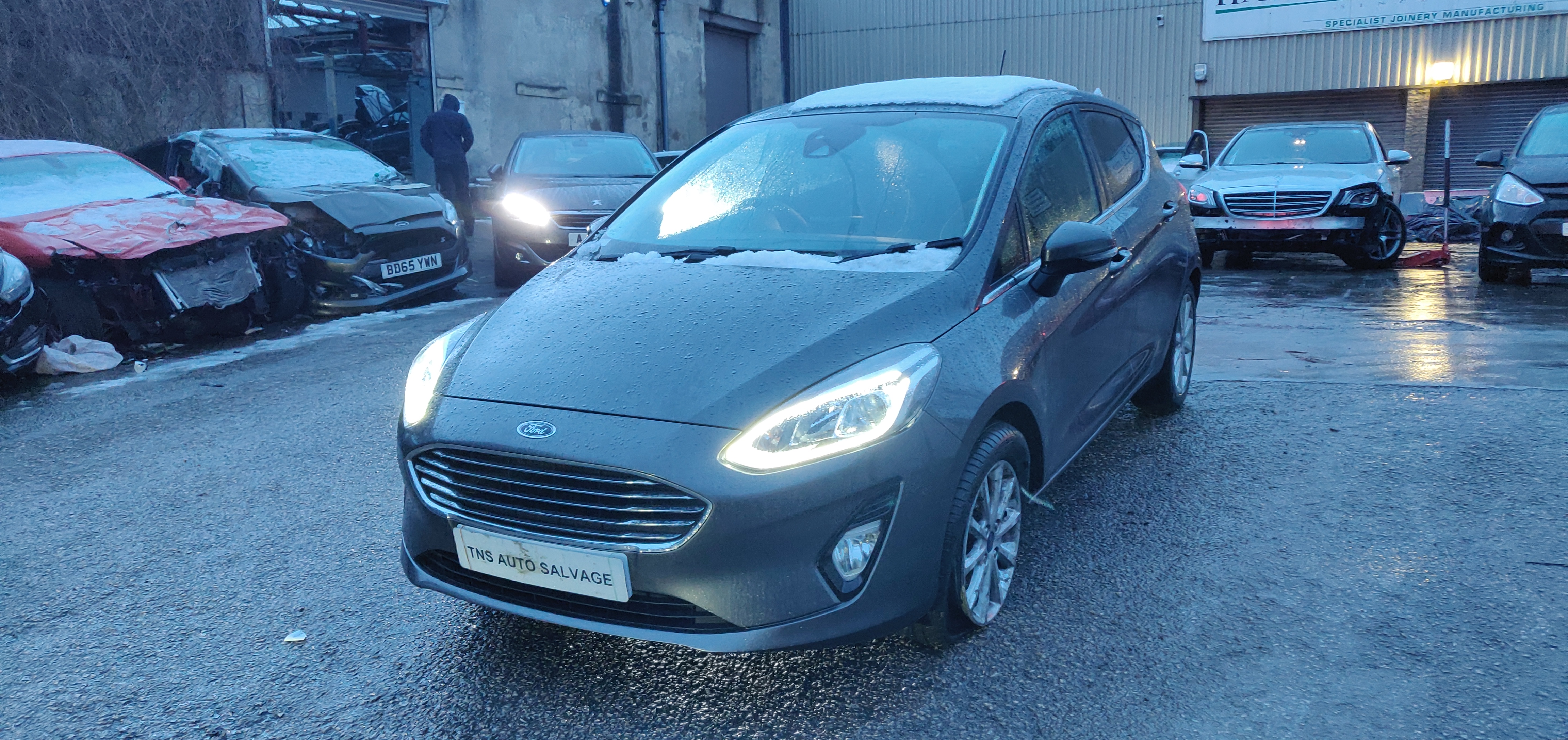 2018 18 FORD FIESTA TITANIUM 1.0L TURBO CAT S DAMAGED SALVAGE