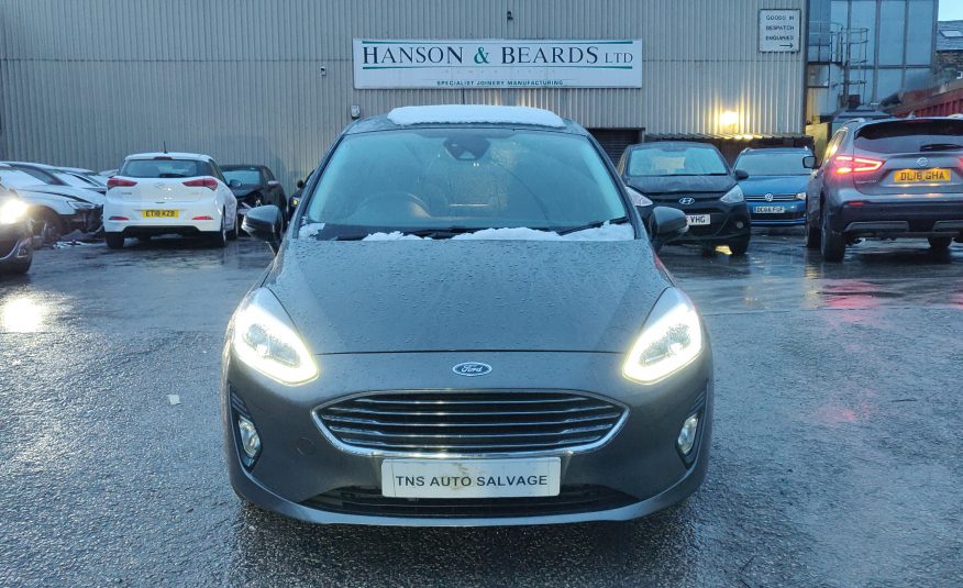 2018 18 FORD FIESTA TITANIUM 1.0L TURBO CAT S DAMAGED SALVAGE