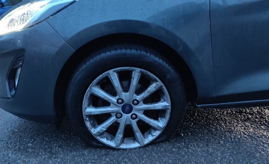 2018 18 FORD FIESTA TITANIUM 1.0L TURBO CAT S DAMAGED SALVAGE