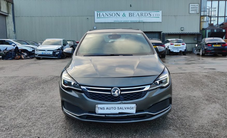 68 VAUXHALL ASTRA 1.6i T SRI VX-LINE NAV UNRECORDED DAMAGED SALVAGE