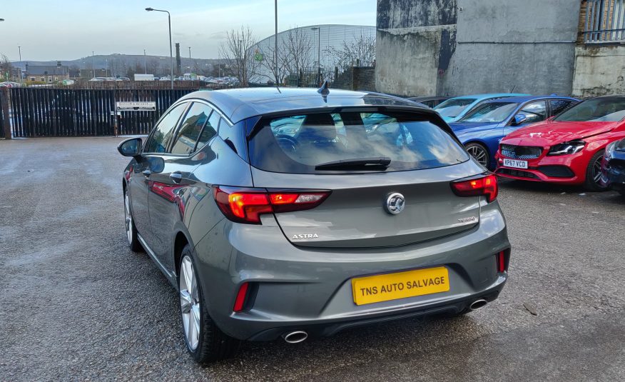 68 VAUXHALL ASTRA 1.6i T SRI VX-LINE NAV UNRECORDED DAMAGED SALVAGE