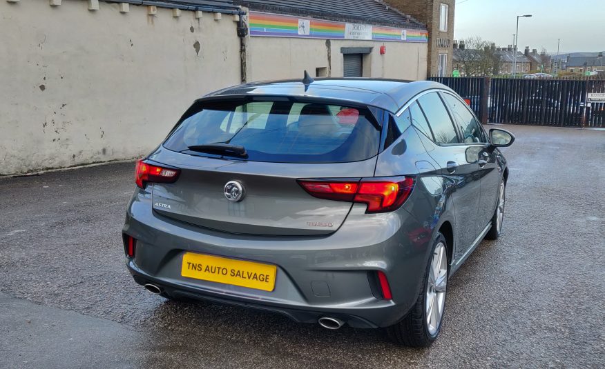 68 VAUXHALL ASTRA 1.6i T SRI VX-LINE NAV UNRECORDED DAMAGED SALVAGE