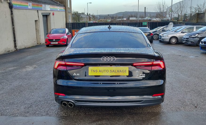 2017 67 AUDI A5 S-LINE 2.0 TD UNRECORDED DAMAGED SALVAGE