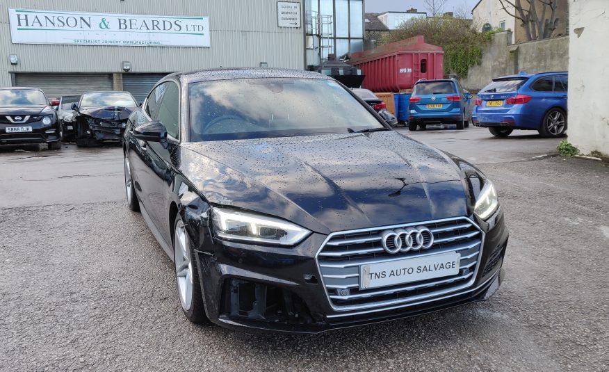 2017 67 AUDI A5 S-LINE 2.0 TD UNRECORDED DAMAGED SALVAGE