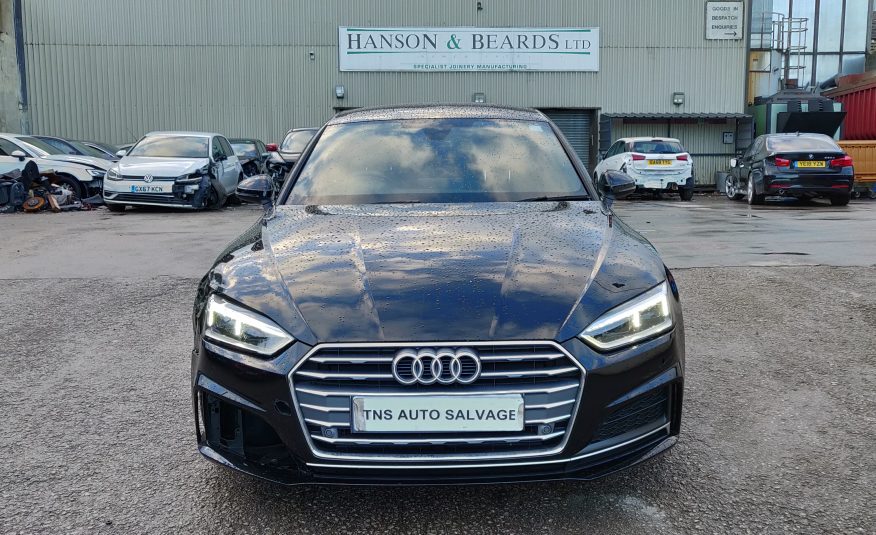 2017 67 AUDI A5 S-LINE 2.0 TD UNRECORDED DAMAGED SALVAGE