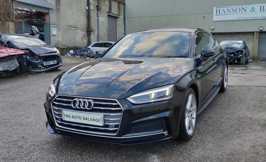 2017 67 AUDI A5 S-LINE 2.0 TD UNRECORDED DAMAGED SALVAGE