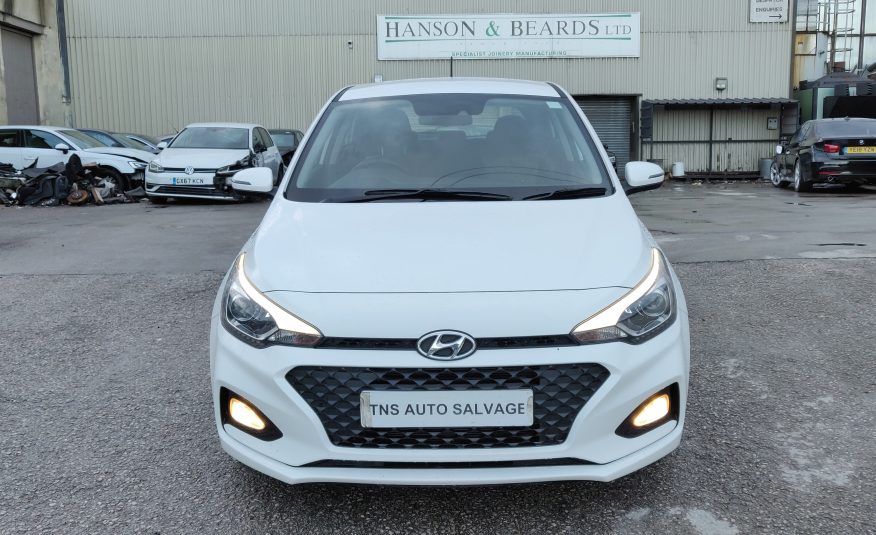 2018 68 HYUNDAI i20 1.2L SE MPI NEW SHAPE CAT S DAMAGED SALVAGE