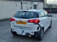 2018 68 HYUNDAI i20 1.2L SE MPI NEW SHAPE CAT S DAMAGED SALVAGE