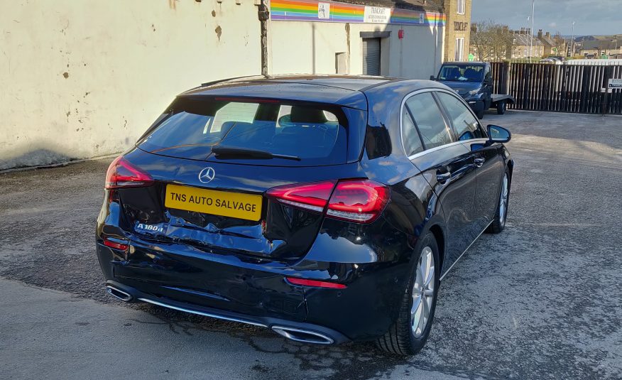 2018 68 MERCEDES-BENZ A CLASS A180D CAT S DAMAGED SALVAGE