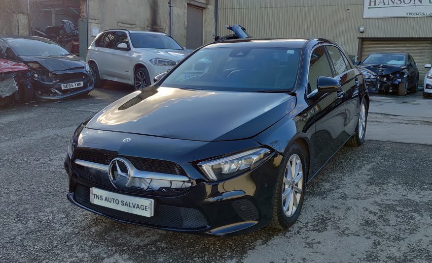 2018 68 MERCEDES-BENZ A CLASS A180D CAT S DAMAGED SALVAGE