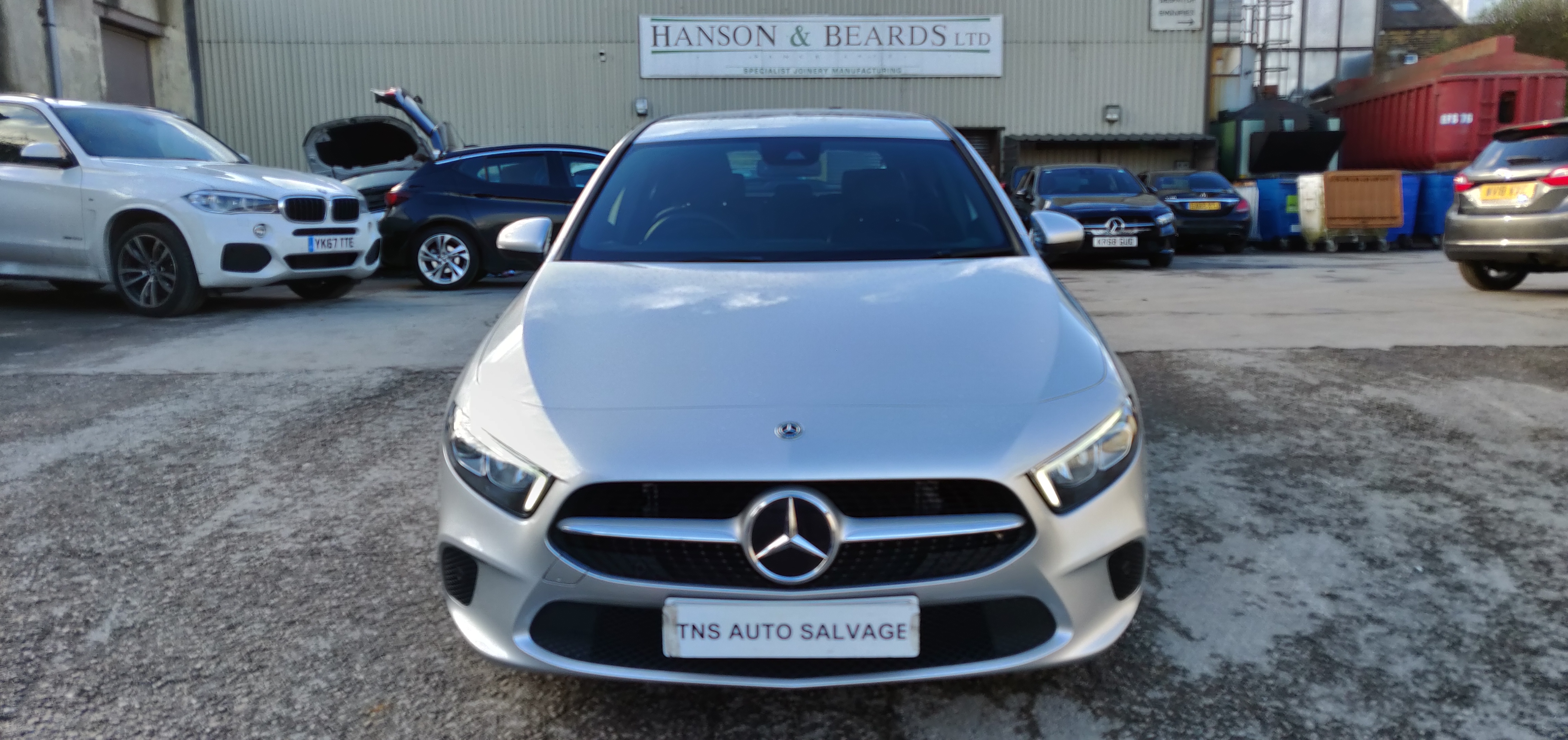 2018 68 MERCEDES-BENZ A CLASS A180D UNRECORDED DAMAGED SALVAGE