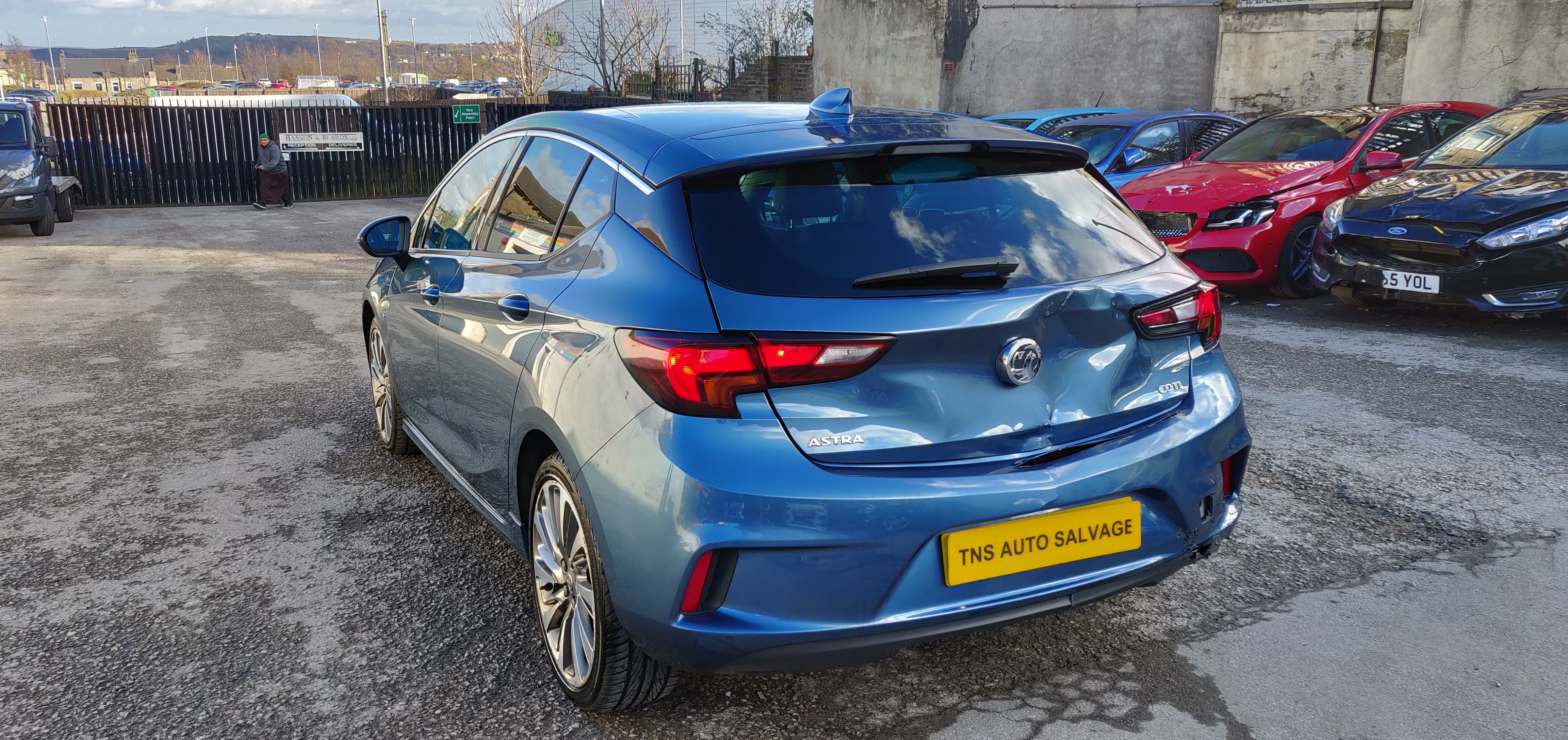 2017 VAUXHALL ASTRA 1.6 CDTI AUTO ELITE NAV VXR UNRECORDED DAMAGED SALVAGE