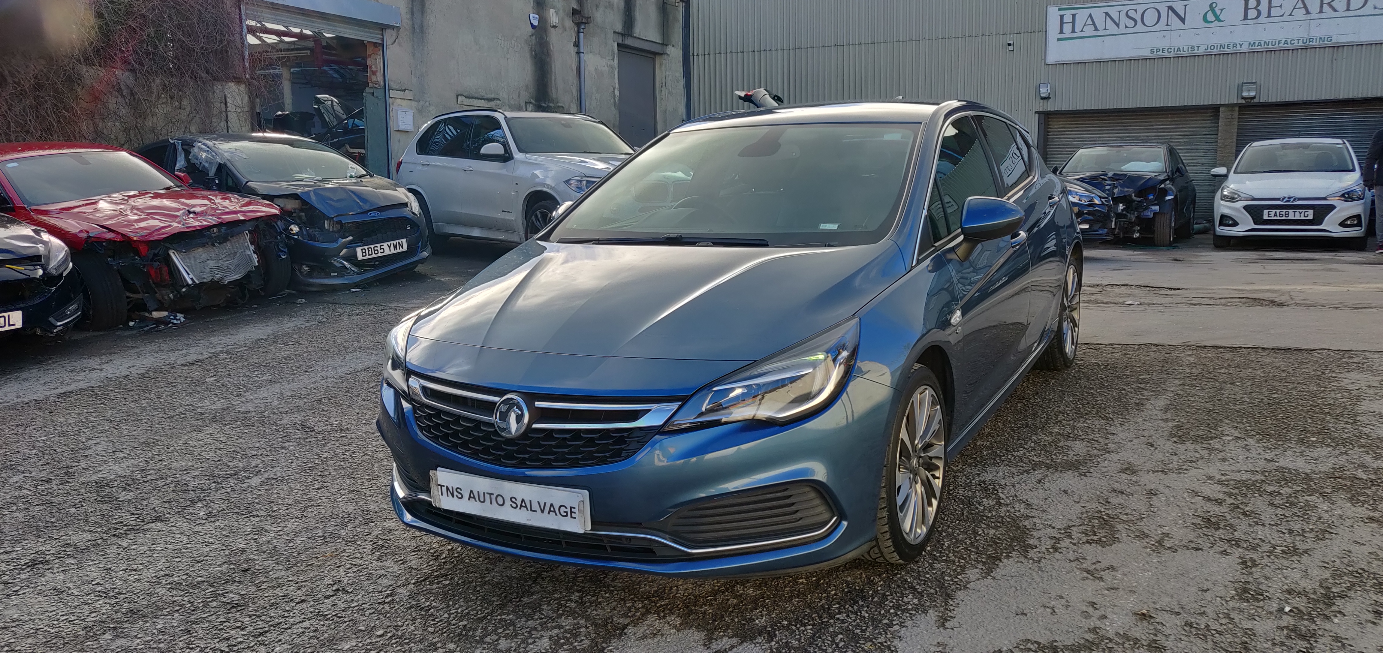 2017 VAUXHALL ASTRA 1.6 CDTI AUTO ELITE NAV VXR UNRECORDED DAMAGED SALVAGE