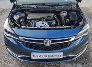 2017 VAUXHALL ASTRA 1.6 CDTI AUTO ELITE NAV VXR UNRECORDED DAMAGED SALVAGE